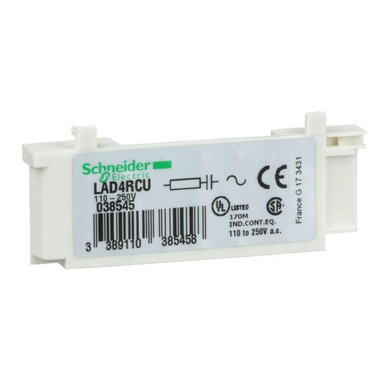 Модуль ограничения перенапряжения Schneider Electric AC110...240В LAD4RCU