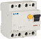 Выключатель дифференциального тока Eaton PF6 4П 25А 30мА тип AC, 6кА