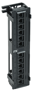 Патч-панель ITK PP12-C5EU-D05