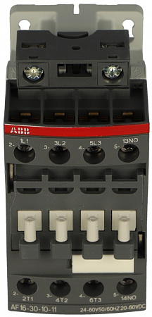 Контактор ABB AF16-30-10-11 16А, катушка 24-60B AC/20-60B DC