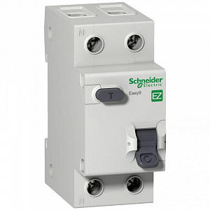 Дифференциальный автоматический выключатель Schneider Electric Easy9 1П+N 25А 30мА, тип AC, 4.5кА, C EZ9D34625