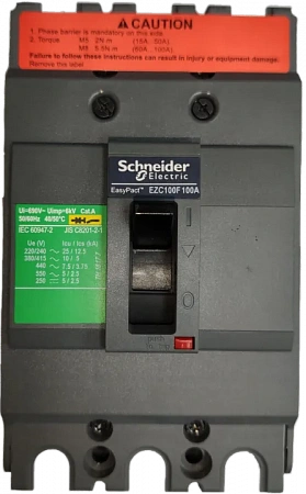 Автоматический выключатель Schneider Electric Easypact EZC100F TMD, 100A, 3P 3Т