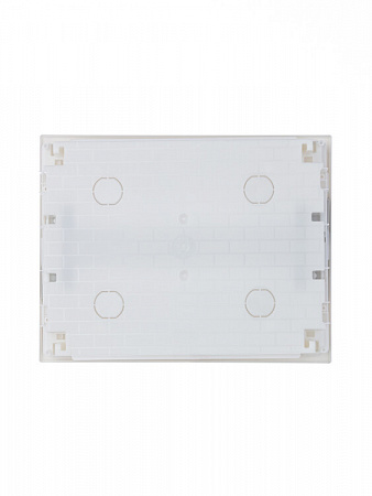 Щиток ABB Mistral41 12М, встраиваемый, белый, прозрачная дверь