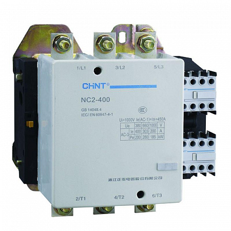 Контактор CHINT NC2-400NS реверсивный 400А 230В/АС3 50Гц
