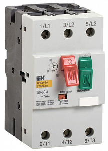 Автоматический выключатель защиты двигателя IEK ПРК64-63 40-63A DMS22-63