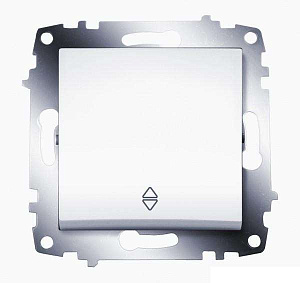Переключатель 1-клавишный ABB Cosmo скрытый монтаж, белый 619-010200-209