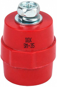 Изолятор IEK SM35 (М8) силовой с болтом YIS11-35-10-B