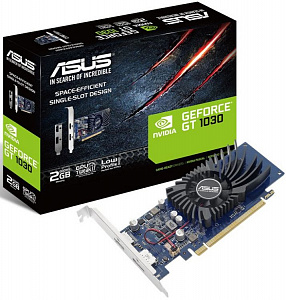 Видеокарта Asus nVidia GeForce GT 1030 2GB GDDR5, 64bit GT1030-2G-BRK