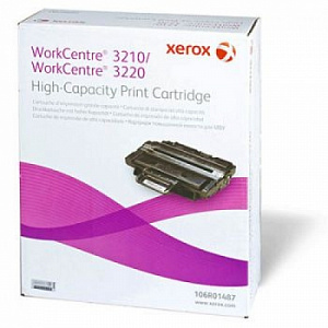 Картридж Xerox WorkCentre для 3210/3220 лазерный, черный, 4100 стр 106R01487