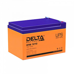 Аккумулятор Delta UPS 12В 12Ач DTM 1212