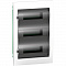 Щиток Systeme Electric City9 Box 36М, встраиваемый, белый, прозрачная дверь