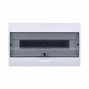 Щиток Systeme Electric City9 Box 18М, настенный, белый, прозрачная дверь EZ9E118S2SRU