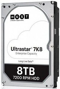 Жесткий диск HGST 8TB 7.2K SATA 3.5" HUS728T8TALE6L4 0B36404