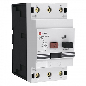 Автоматический выключатель защиты двигателя EKF АПД-80 25-40А apd3-25-40