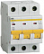 Автоматический выключатель IEK ВА47-29 40А 3п 4.5кА, C