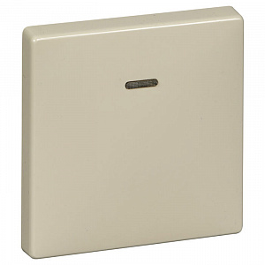 Клавиша с линзой Schneider Electric Merten SD скрытый монтаж, бежевый MTN438044