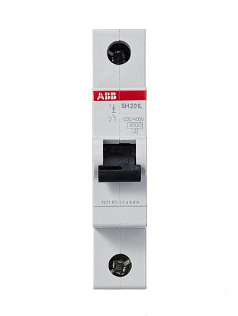 Автоматический выключатель ABB SH201L 63А 1п 4.5кА, C, SH201L-C63