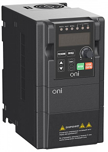 Частотный преобразователь ONI A150 380В, 3Ф, 1.5кВт A150-33-15NT