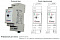 Термостат Extherm механический 16А для пола на DIN-рейку