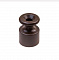 Изолятор Bironi Ришелье наружный коричневый, пластик, 100 шт/уп.