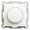 Светорегулятор поворотный Schneider Electric W59, 300 Вт, скрытый монтаж, белый