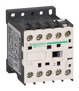 Контактор Schneider Electric TeSys K 9А 3П, 1НО, 24В AC 50/60Гц LC1K0910B7
