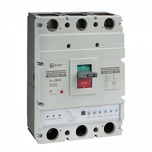 Выключатель автоматический EKF PROxima ВА-99М 3п 800/800А 75кА электронный расцепитель mccb99-800-800me