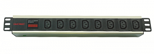 Блок распределения питания DKC 19" 10A с индикацией, 8xC13 R519IEC8AMC14