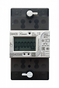 Счетчик Рокип SM409 1ф многотарифный Wi-Fi на DIN-рейку SM409