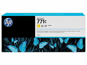 Картридж HP 771C струйный желтый 775мл B6Y10A