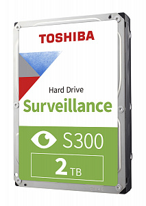 Жесткий диск Toshiba Surveillance S300 2TB 5.4K SATA 3.5" 128Mb, Bulk HDWT720UZSVA