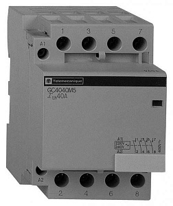 Контактор Schneider Electric TeSys GC 63А 3НО, катушка 220/240В 50Гц, 3П GC6330M5