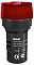 Лампа коммутационная DEKraft ЛК22-ADDS-RED-LED красная