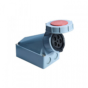 Розетка стационарная наружная EKF PROxima 1352 3Р+РЕ+N 63А 380В IP67 ps-1352-63-380