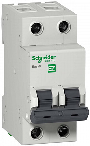 Автоматический выключатель Schneider Electric Easy9 40А 2п B, 4.5кА EZ9F14240