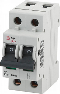 Выключатель нагрузки Эра ВН-32 Pro 2п 63А NO-902-88 Б0031716