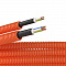 Труба гофрированная DKC ПНД 16мм с кабелем ВВГнг(А)-LS 1.5х3 РЭК ГОСТ+ оранжевый, 25 м/уп.
