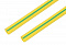 Термоусаживаемая трубка Rexant 25,0/12,5 мм, желто-зеленая, 1м