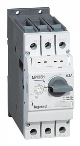 Автоматический выключатель защиты двигателя Legrand MPX3 40А 50кА T63H 417366