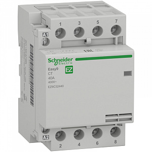 Контактор Schneider Electric Easy9 CT 40А 4НО, 230/250В AC 50Гц EZ9C32440