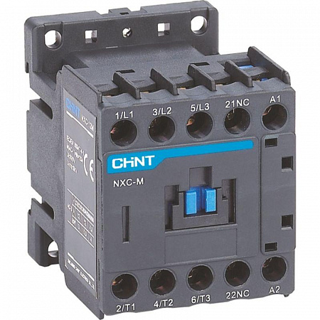 Контактор CHINT NXC-09M01 9А 220В/АС3 1НЗ 50Гц