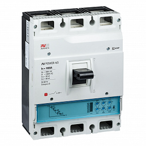 Автоматический выключатель EKF AV POWER-4/3 Averes 3П 1000А 50кА, ETU2.0 mccb-43-1000-2.0-av