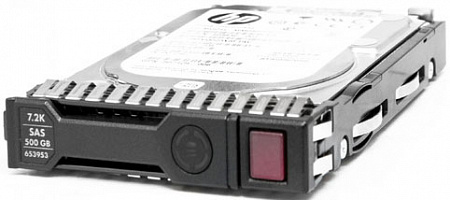Жесткий диск HPE 500GB SAS 7.2K 2.5" 6G, SC, Hot Plug, Midline, 652745-B21