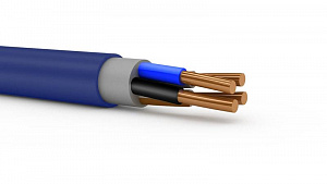 Кабель силовой Русский Свет ВВГнг(А)-LS 5х2.5 ОК (N PE) 0.66кВ ЭК000093017