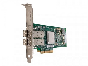 Адаптер HBA Qlogic 8Gb, 2xFC, PCIe x8, SR LC QLE2562-CK
