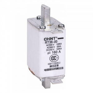 Вставка плавкая предохранителя CHINT RT36-4-160 габарит 4 800А 521541