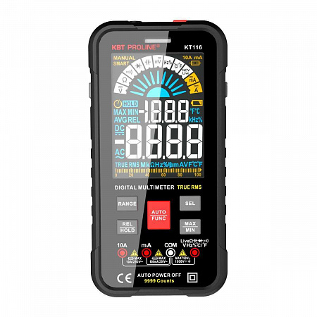 Мультиметр цифровой КВТ PROLINE KT 116 SMART с True RMS