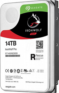 Жесткий диск Seagate Ironwolf Pro 14TB 7.2K SATA 3.5"256Mb ST14000NE0008