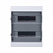 Щиток Systeme Electric City9 Box 24М, настенный, белый, прозрачная дверь