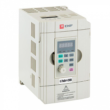 Частотный преобразователь EKF PROxima VECTOR-100 0.75/1.5кВт, 1Ф, 230В